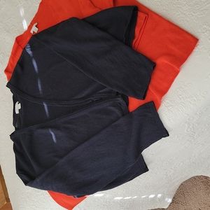 JJILL 2 lightweight Spring/Summer cardigans